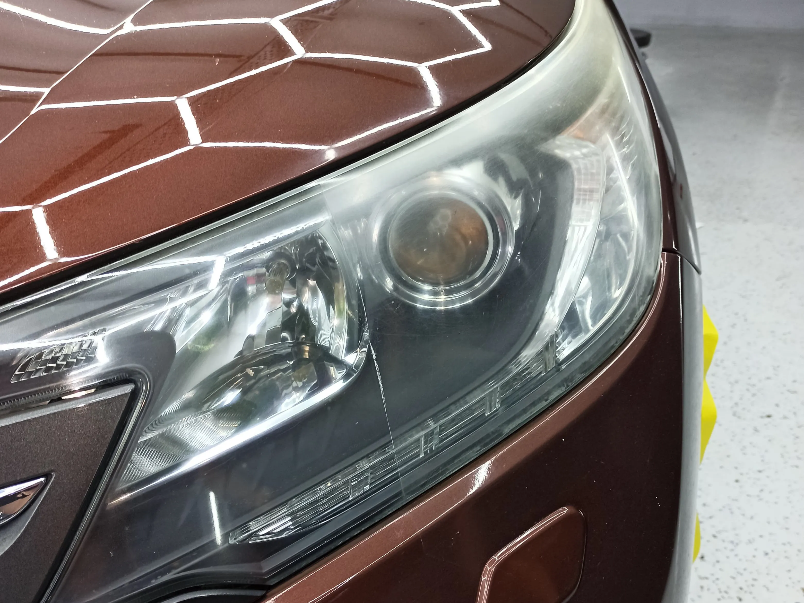 Полировка фар Honda CR-V