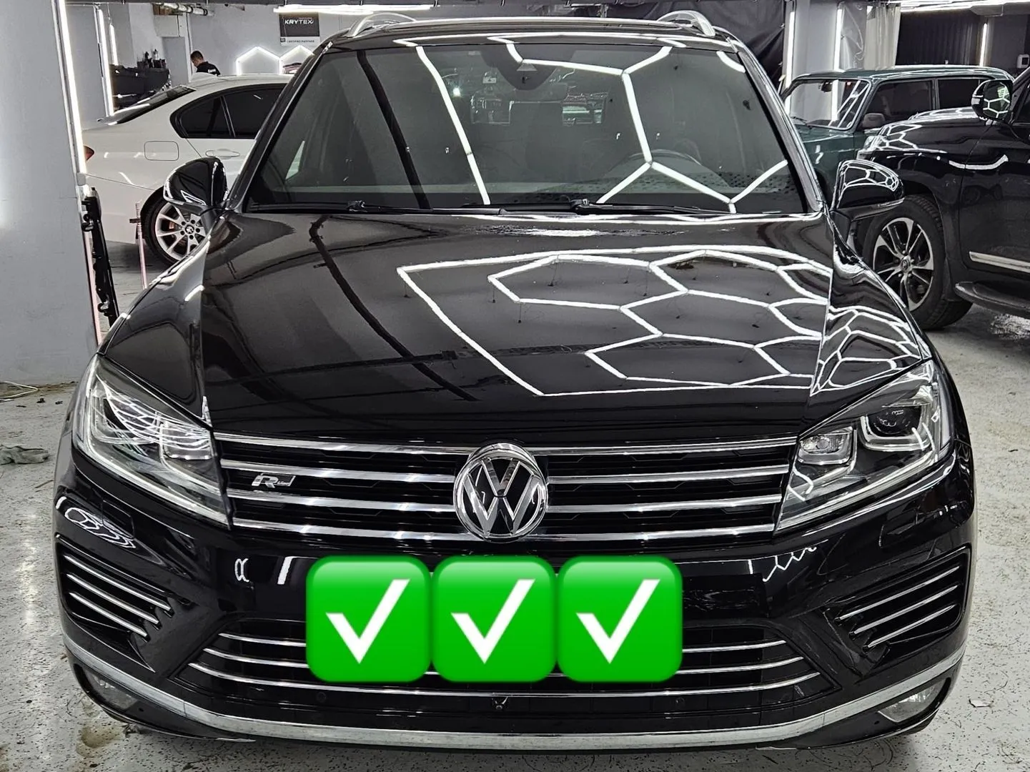 Бронирование пленкой Volkswagen Touareg