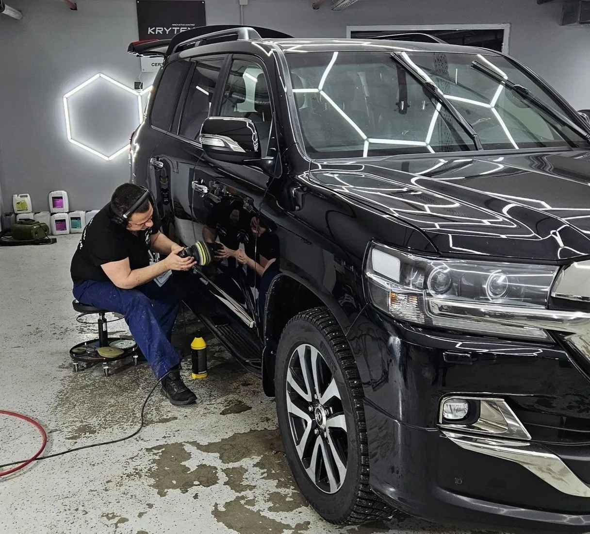 Химчистка салона Land Cruiser 200