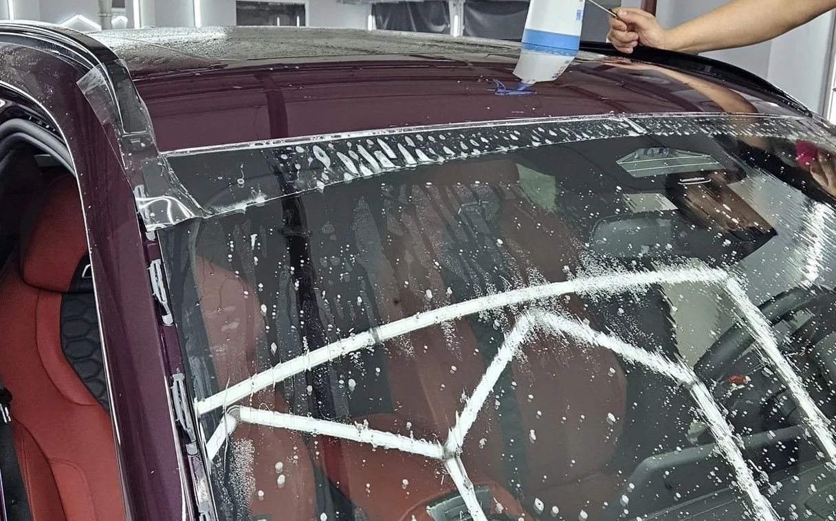 Бронирование пленкой BMW X6