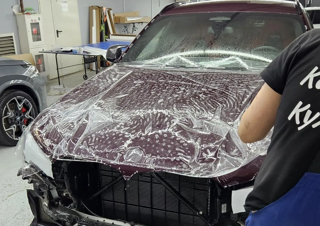 Бронирование пленкой BMW X6