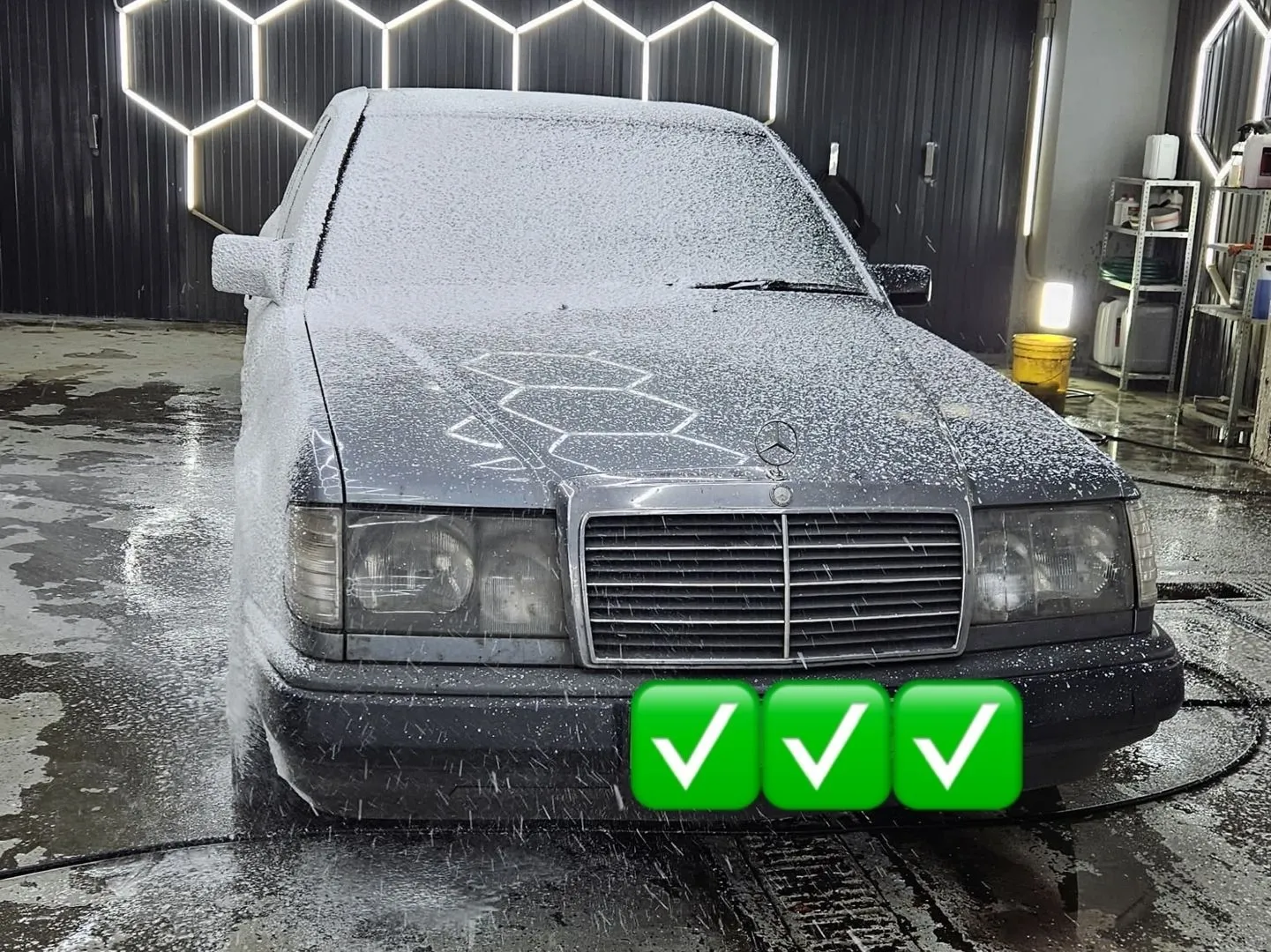 Детейлинг-мойка Mercedes-Benz