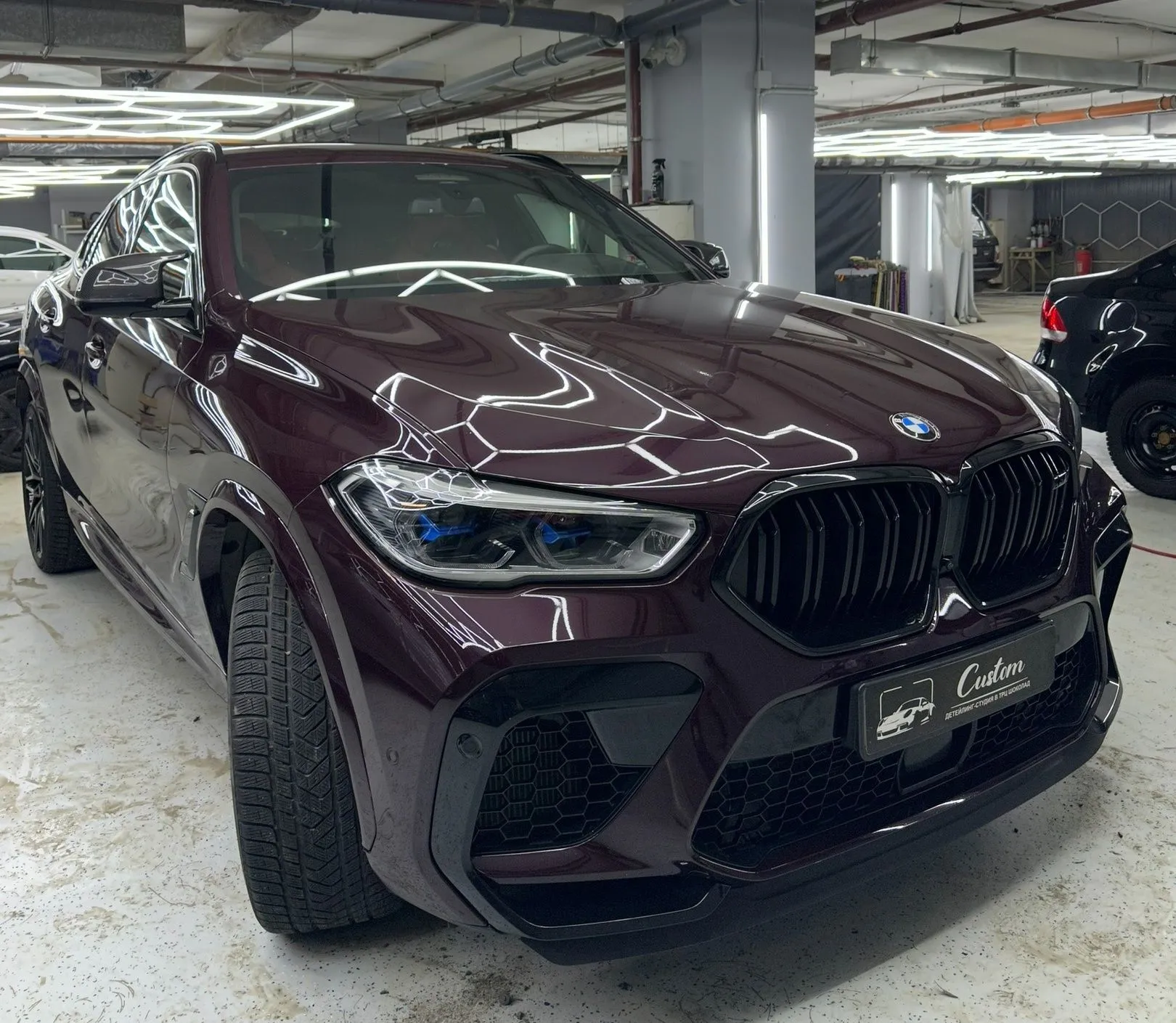 Бронирование пленкой BMW X6