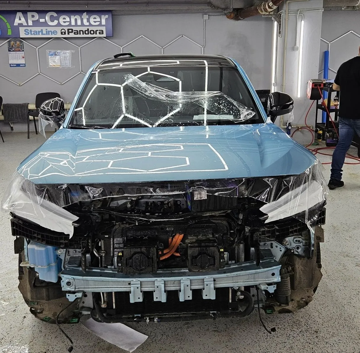 Бронирование пленкой Honda E:NS1